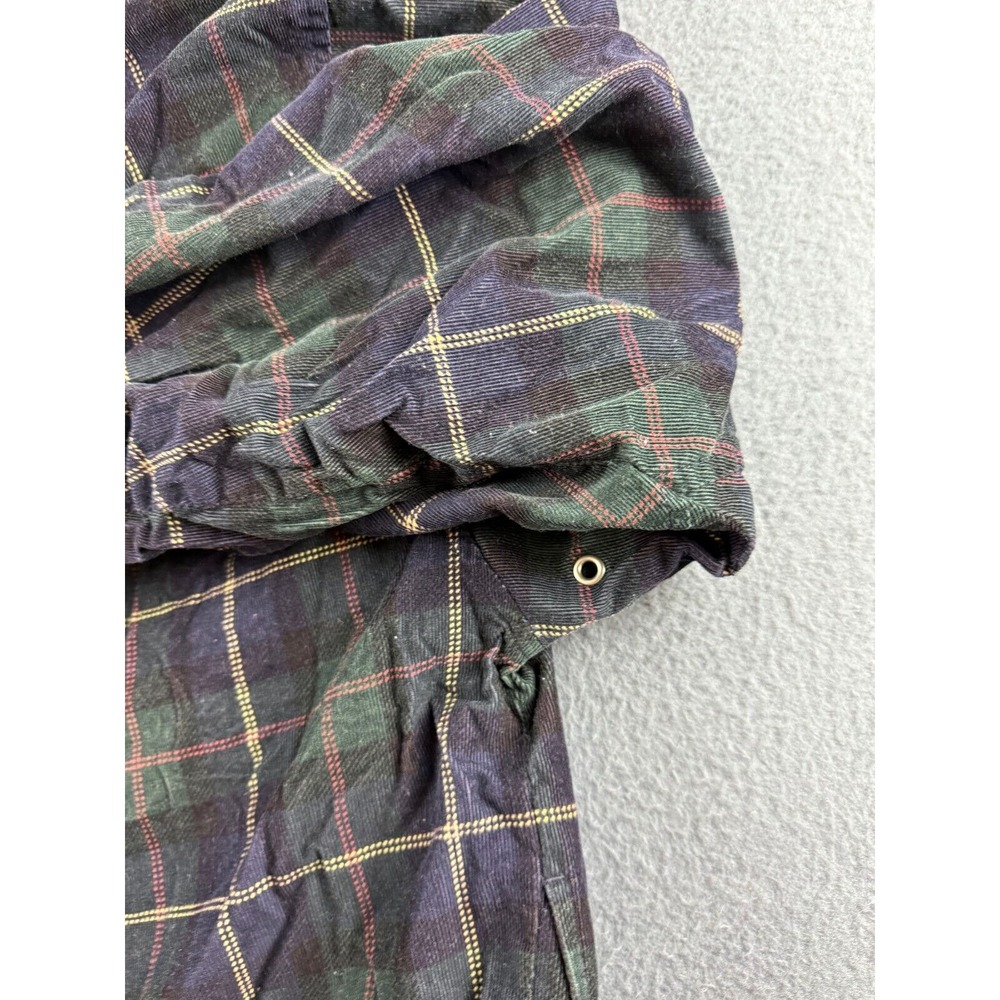 Masters Collection Jacket Men's XL Green Golf Plaid Reversible Hooded‎ Softshell - Picture 9 of 14